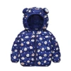 2022 Autumn and winter new children's down cotton-padded jackets, small children's and baby ear-padded clothes, light and thin cotton-padded jackets for boys and girls Item Picture